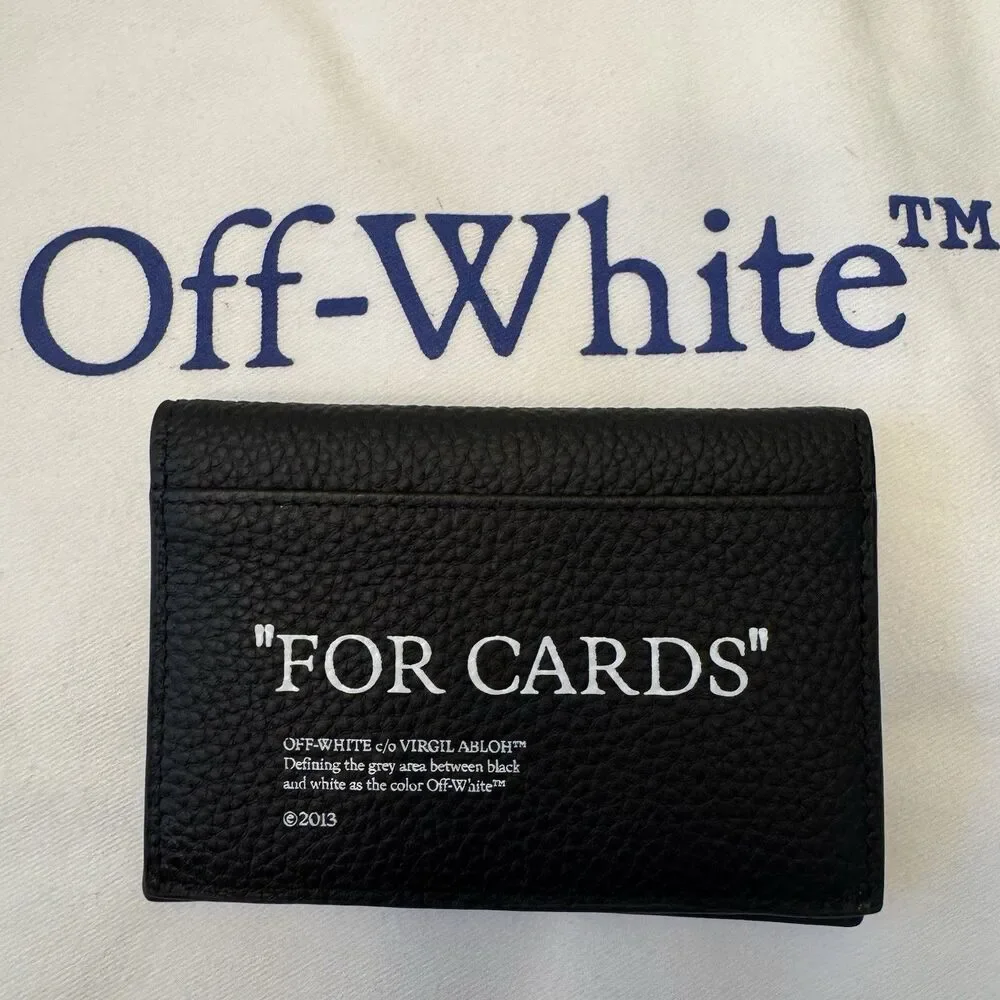 OFF-WHITE c/o Virgil Abloh North/South Bifold Wallet